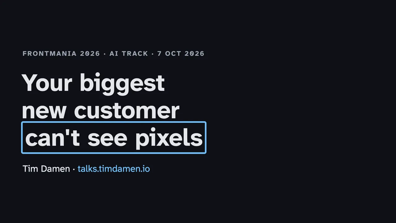 Thumbnail for Your Biggest New Customer Can't See Pixels